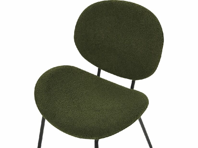 Set 2 buc scaune de sufragerie Luaza (verde)