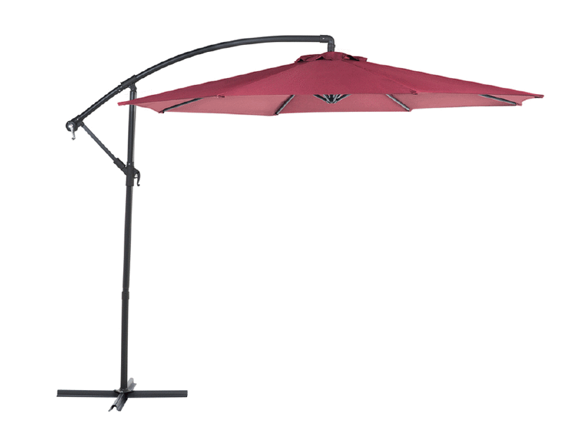 Umbrelă de grădină 300 cm RAVONA (metal) (roșu închis) *vânzare stoc