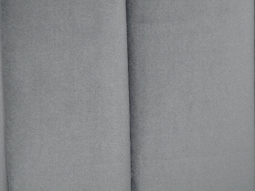 Pat matrimonial 160 cm MASALA (textil) (gri) (cu somieră)