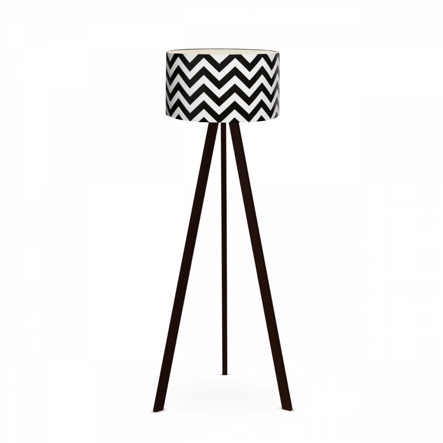 Lampă de podea Amorekko 5 (Negru + alb)