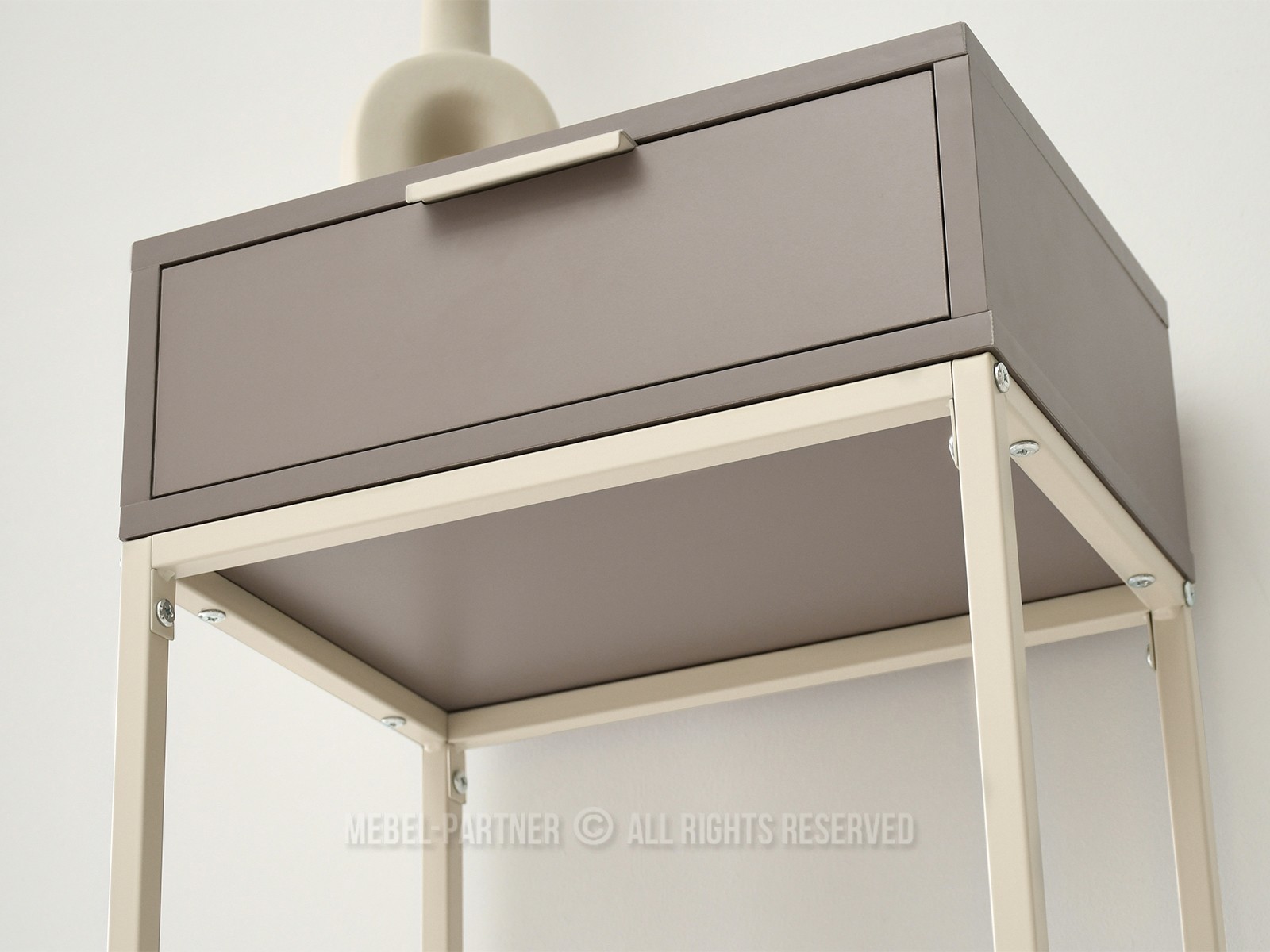 Măsuță consolă Norma S (bej + crem)