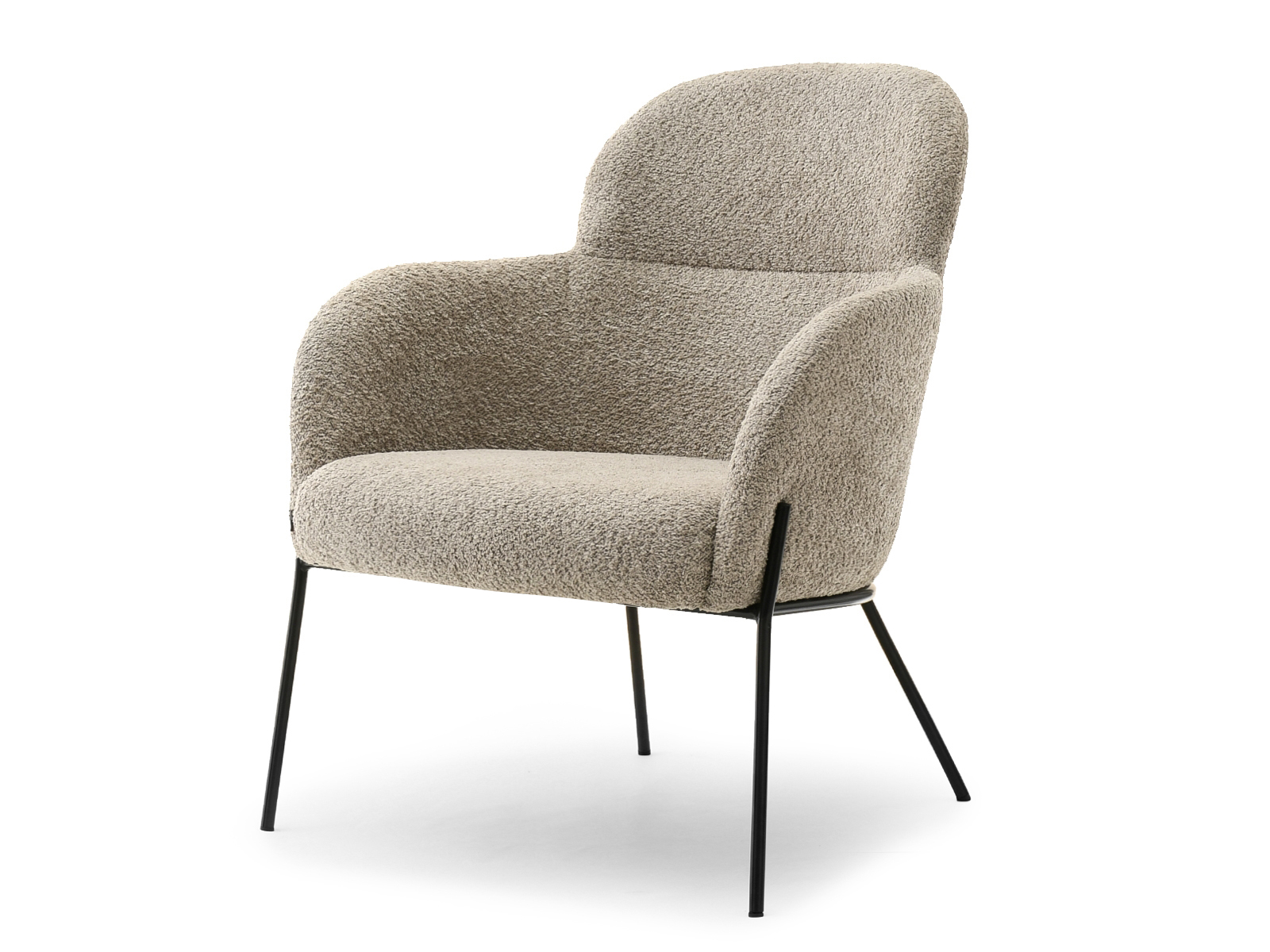 Fotoliu Baggie F (bej + negru)