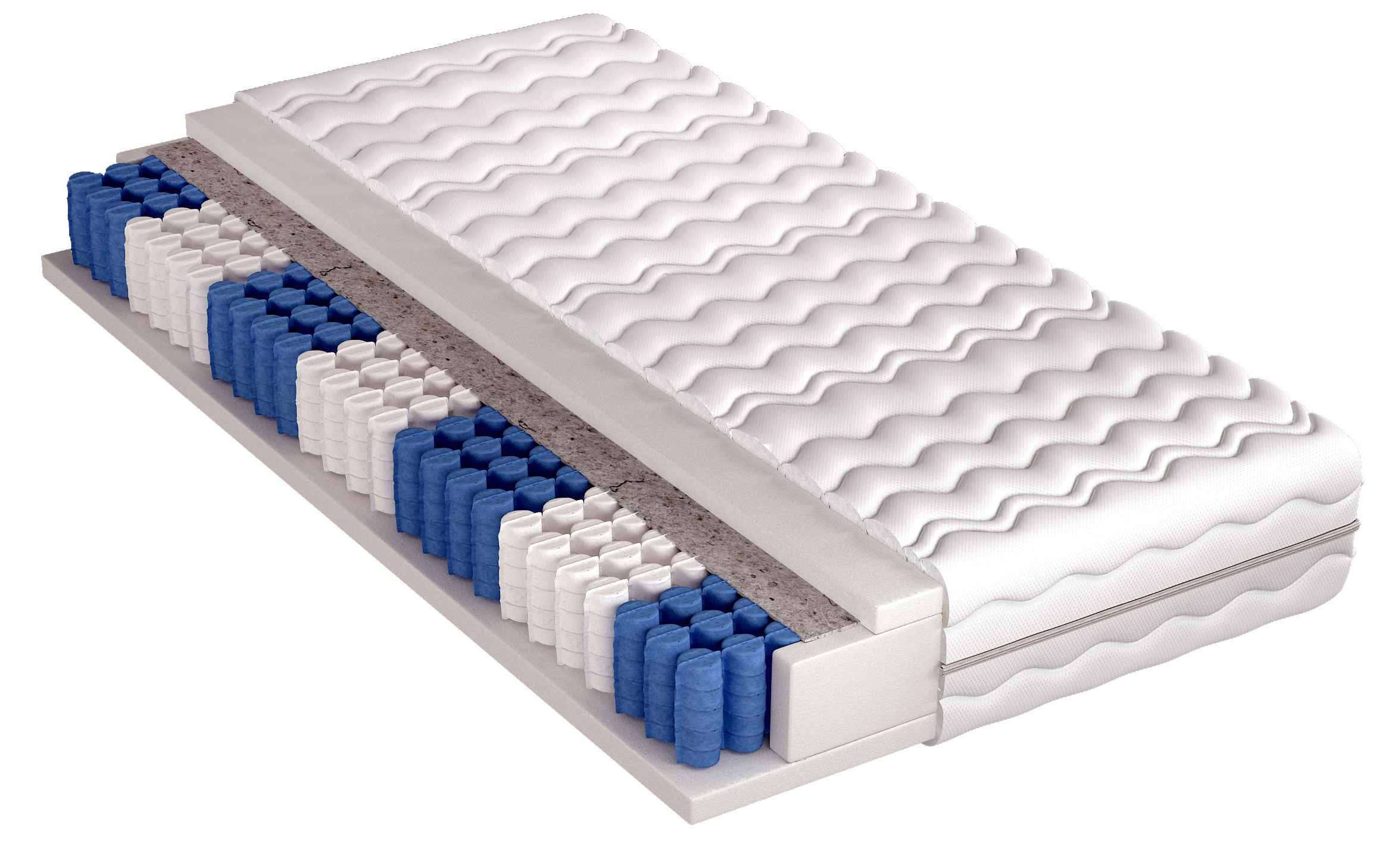 Saltea cu arcuri individuale Minna 200x140 cm (T3) | Zondo.ro