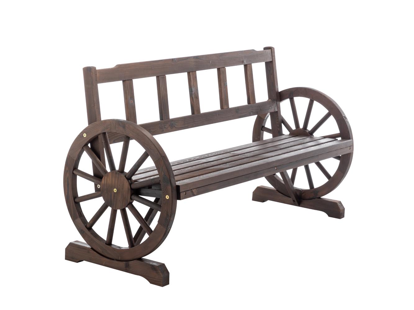 Bancă de grădină Sibu 2 (maro)