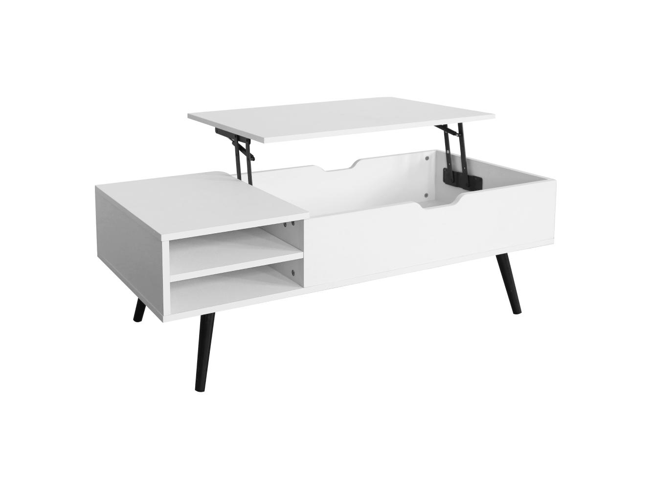 Măsuță cafea Aryn (alb)